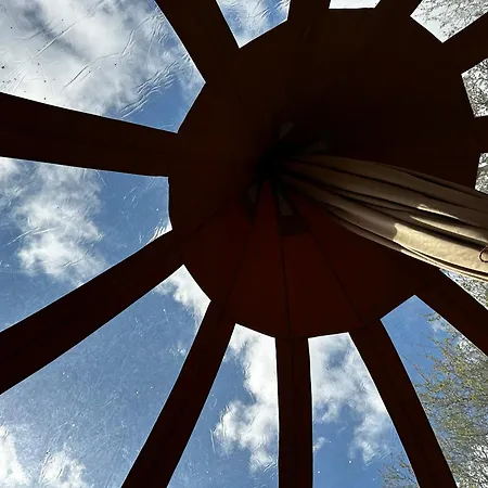 Romantic Luxus Glamping 1 Luksusowy namiot Idestrup