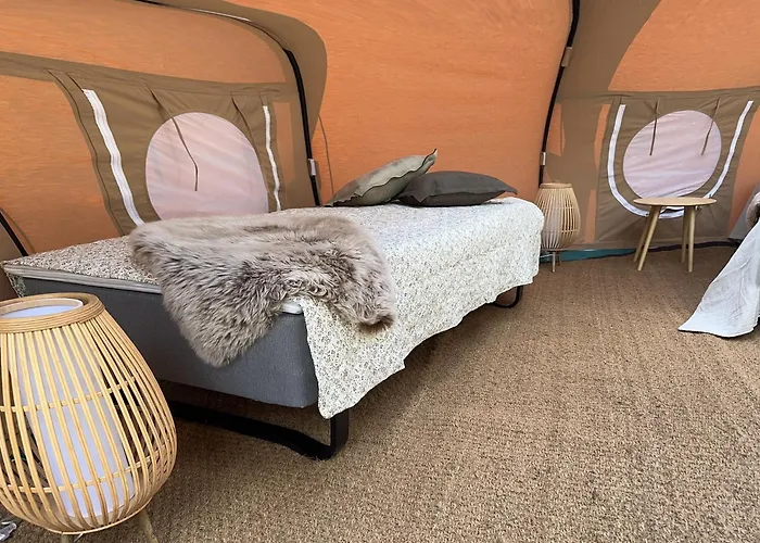 豪华帐篷 Romantic Luxus Glamping 1 Idestrup