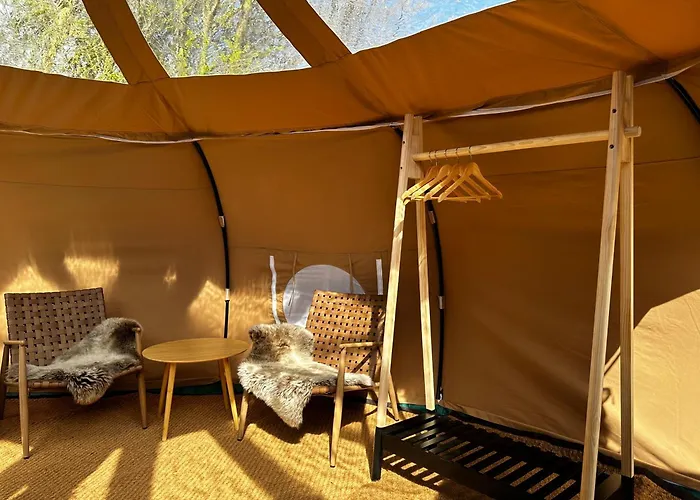 豪华帐篷 Romantic Luxus Glamping 1 Idestrup